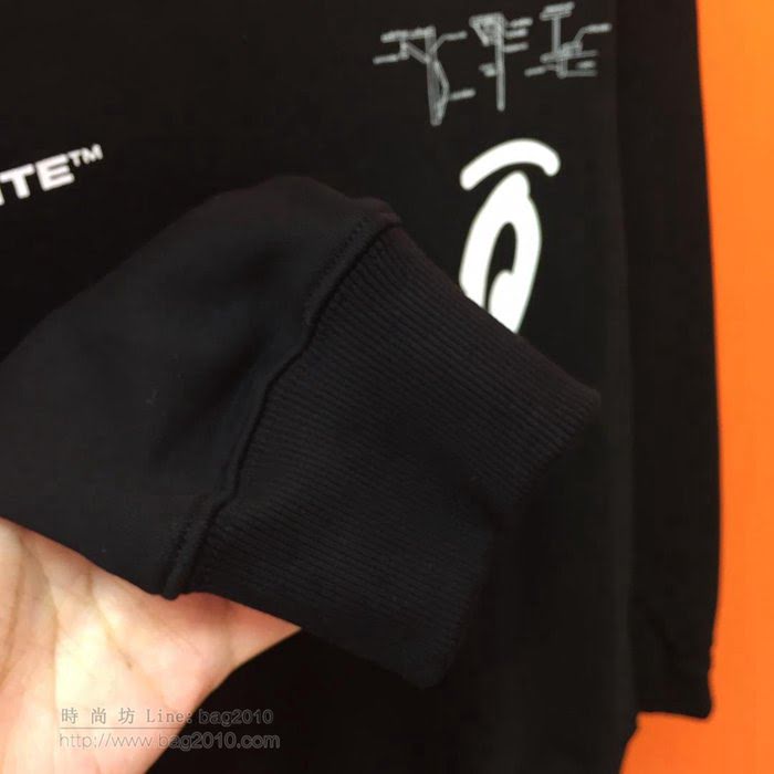 OffWhite男裝 19-20FW新款 最高品質 off男士圓領男衛衣 男士秋季新款單品  tzy2338